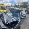 Столкнулись Mazda CX5, Creta и Mokka. Пострадали 2 человека