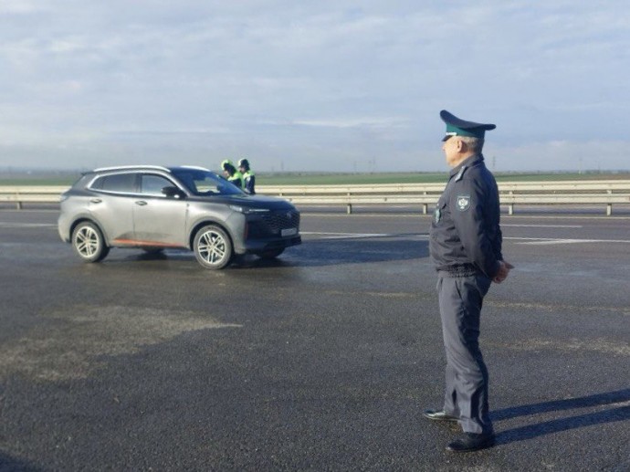 На трассе «Таврида» выявили незаконную перевозку 50 тонн зерна