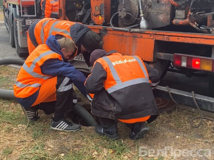 Белгородский водоканал пополнил свой автопарк новыми машинами