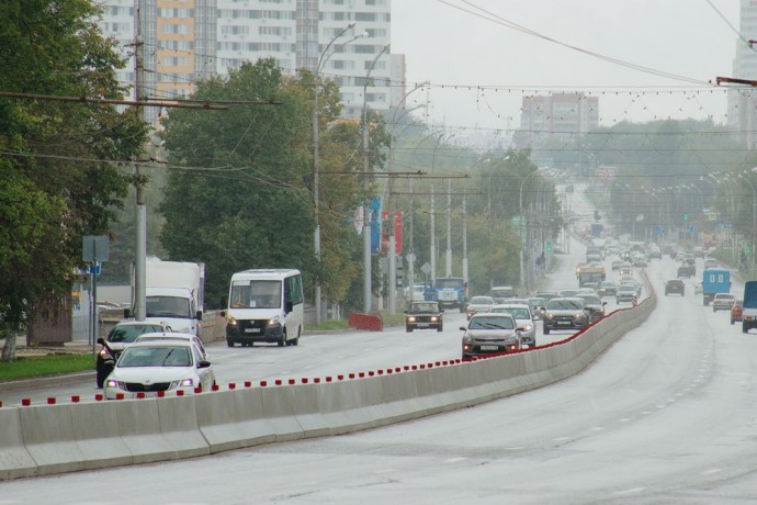 В Пензе открыли движение по проспекту Победы