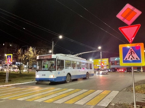 На пересечении улиц Гагарина - П. Морозова в Саранске установлен светофорный объект