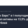 Банк "Ак Барс" в I полугодии увеличил активы на 13,5% до 951 млрд рублей