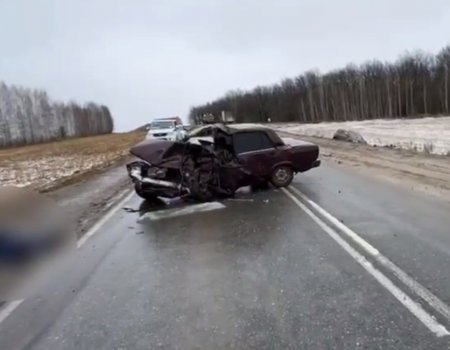 В Башкирии на дороге погиб водитель ВАЗ-2107