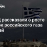 В МИД рассказали о росте закупок российского газа Грецией