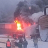 На Онежском ЛДК произошел пожар