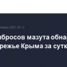 Пять выбросов мазута обнаружили на побережье Крыма за сутки