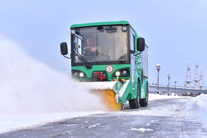 Городские службы Великого Новгорода готовятся к снегопадам