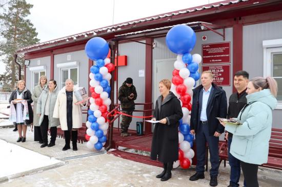 Новый фельдшерско-акушерский пункт открыли в поселке Шумилово Братского района