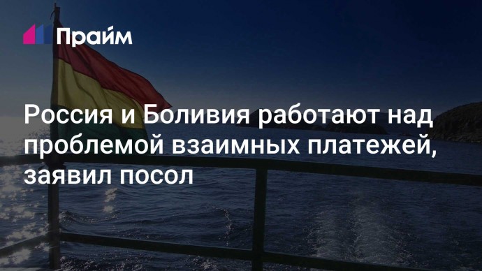 Россия и Боливия работают над проблемой взаимных платежей, заявил посол