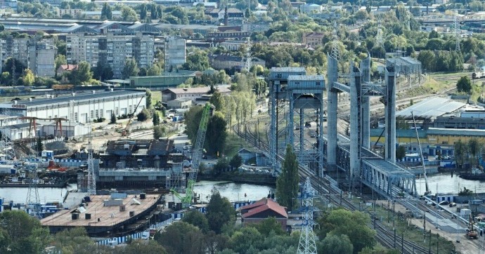 В Калининграде вновь на сутки закроют движение по Портовой в районе пересечения со строящимся дублёром ж/д моста