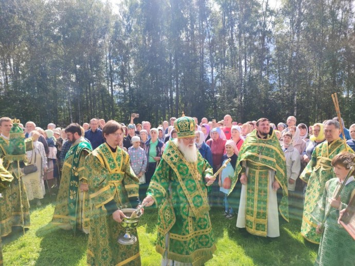 В Николо-Косинском монастыре под Старой Руссой прошел большой праздник