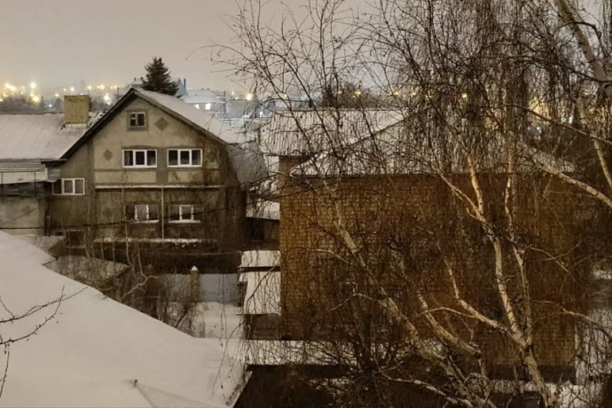 Временами мокрый снег