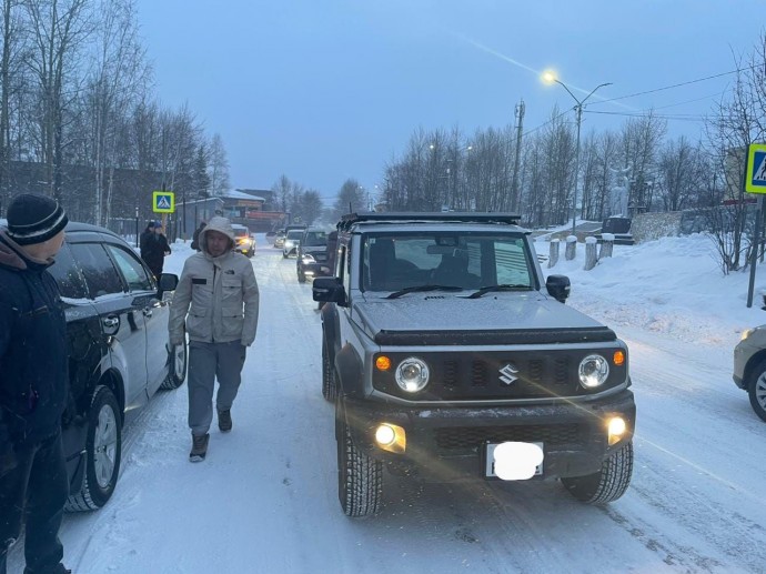 В Алдане водитель внедорожника наехал на девочку на пешеходном переходе