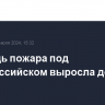 Площадь пожара под Новороссийском выросла до 20 га