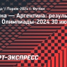 Аргентина обыграла Украину и вышла в плей-офф футбольного турнира Олимпиады-2024