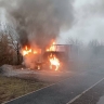 В Белгородском районе в результате атаки украинского дрона сгорел автомобиль