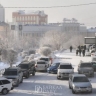 В Улан-Удэ небольшой снег