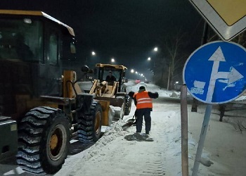 В Благовещенске от снежного наката очистят улицу Кольцевую