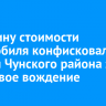 Половину стоимости автомобиля конфисковали у жителя Чунского района за нетрезвое вождение