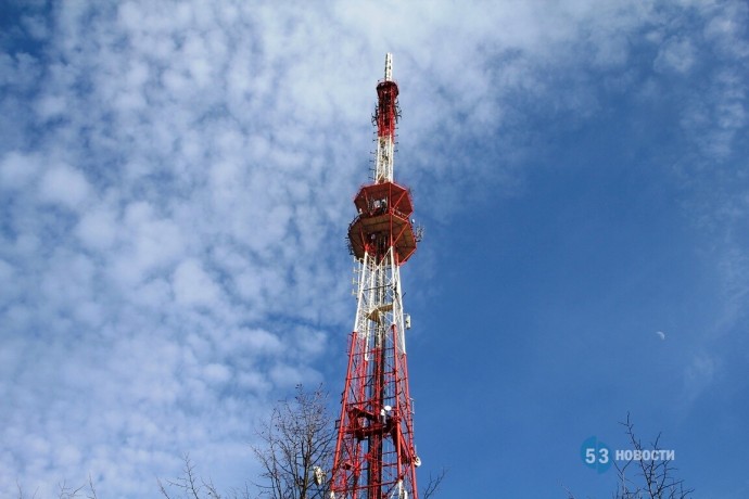 Завтра на новгородской телебашне появятся «классная доска» и цвета осени