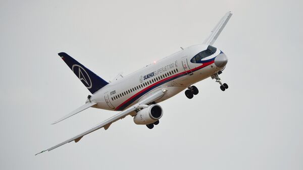 Superjet 100 загорелся после посадки в аэропорту Антальи