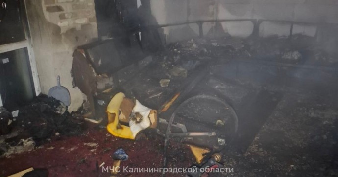 Калининград, Черняховск, Гусев: ночью в области произошло три пожара (фото)