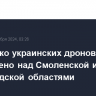 Несколько украинских дронов уничтожено над Смоленской и Новгородской областями