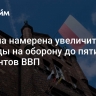 Польша намерена увеличить расходы на оборону до пяти процентов ВВП