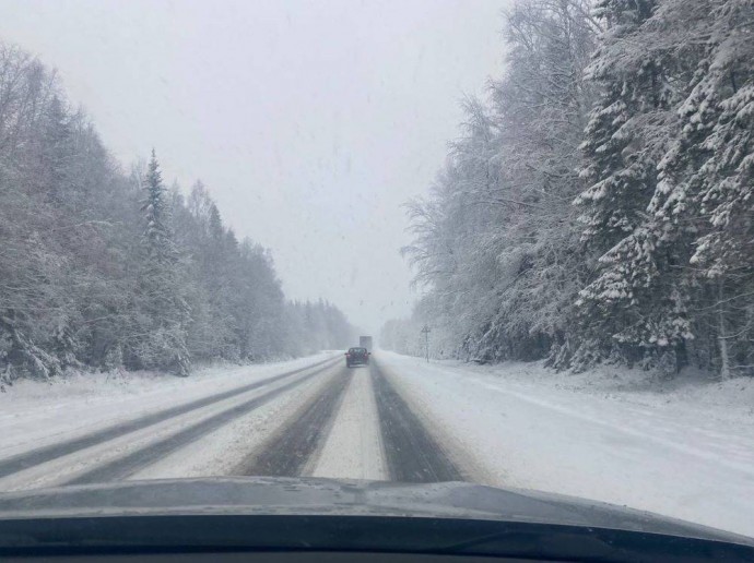 В Пермском крае произошла авария на трассе под Соликамском