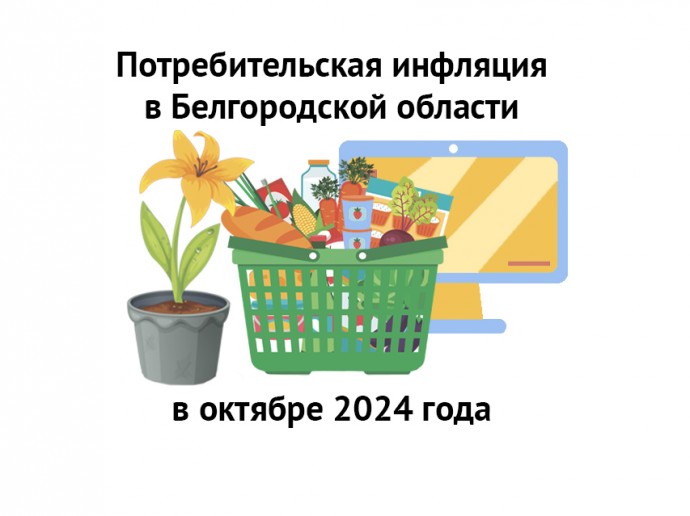 Годовая инфляция в Белгородской области в октябре замедлилась до 7,8 %