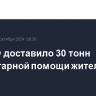 МЧС РФ доставило 30 тонн гуманитарной помощи жителям Газы