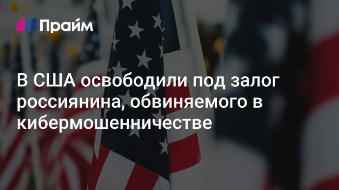 В США освободили под залог россиянина, обвиняемого в кибермошенничестве