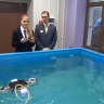 Николай Патрушев и Александр Беглов посетили корпус лицея имени Пьера де Кубертена