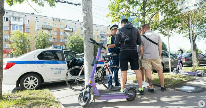 В Калининграде состоится очередная облава на нарушающих правила велосипедистов и самокатчиков