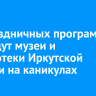 55 праздничных программ проведут музеи и библиотеки Иркутской области на каникулах