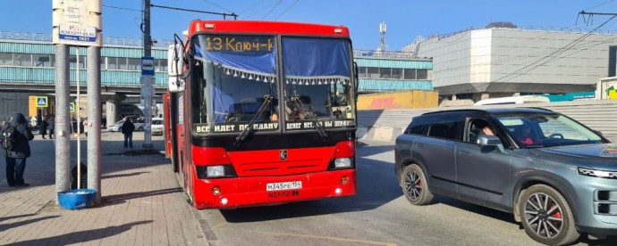 В автобусах Новосибирска испытали «СберТройку»