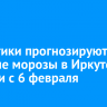 Синоптики прогнозируют сильные морозы в Иркутской области с 6 февраля