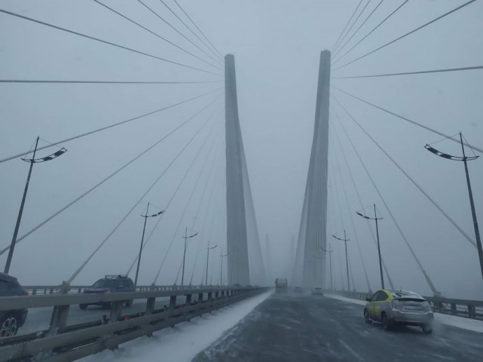 Очередной снегопад обрушится на Приморье уже завтра