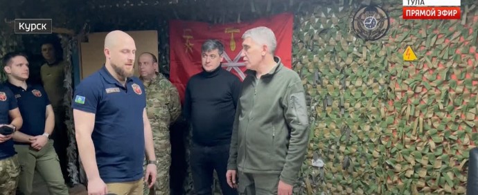 Дмитрий Миляев в Курске: Стараемся обеспечивать надежный тыл