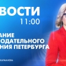 Новости Петербурга к 11:00