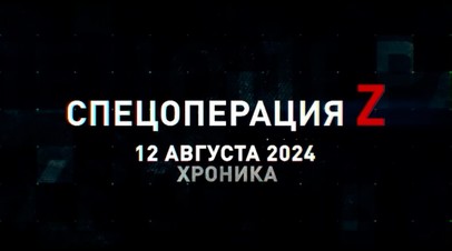 Спецоперация Z: хроника главных военных событий 12 августа