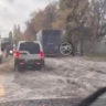 В Пензе ушла под воду улица Аустрина