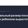 Максимальный размер пособия по уходу за ребенком вырастет до 69 тысяч