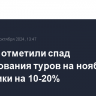 В АТОР отметили спад бронирования туров на ноябрьские праздники на 10-20%