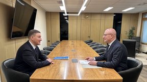 Дмитрий Чернышенко провёл встречу с главой Республики Алтай Андреем Турчаком