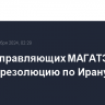 Совет управляющих МАГАТЭ принял резолюцию по Ирану