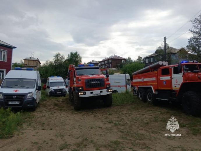 На пожаре в Улан-Удэ погибли три человека