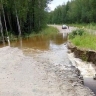 В Приамурье ливни подтопили дорогу у села Мазановском районе