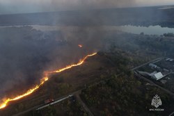 Пожарные спасли от огня три дачных массива