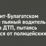 В Эхирит-Булагатском районе пьяный водитель попал в ДТП, пытаясь скрыться от полицейских